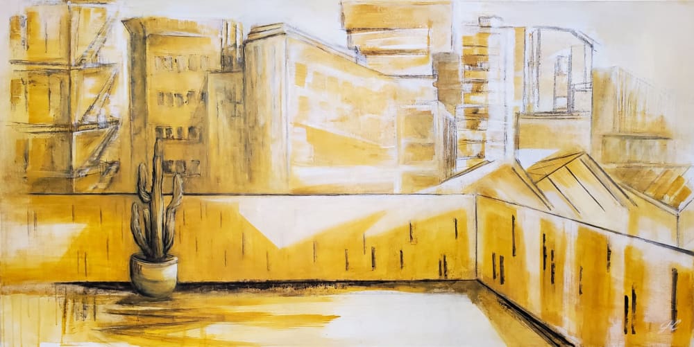 The Golden City Has No Name Collection | Oil And Acrylic Painting in Paintings by J.Charboneau