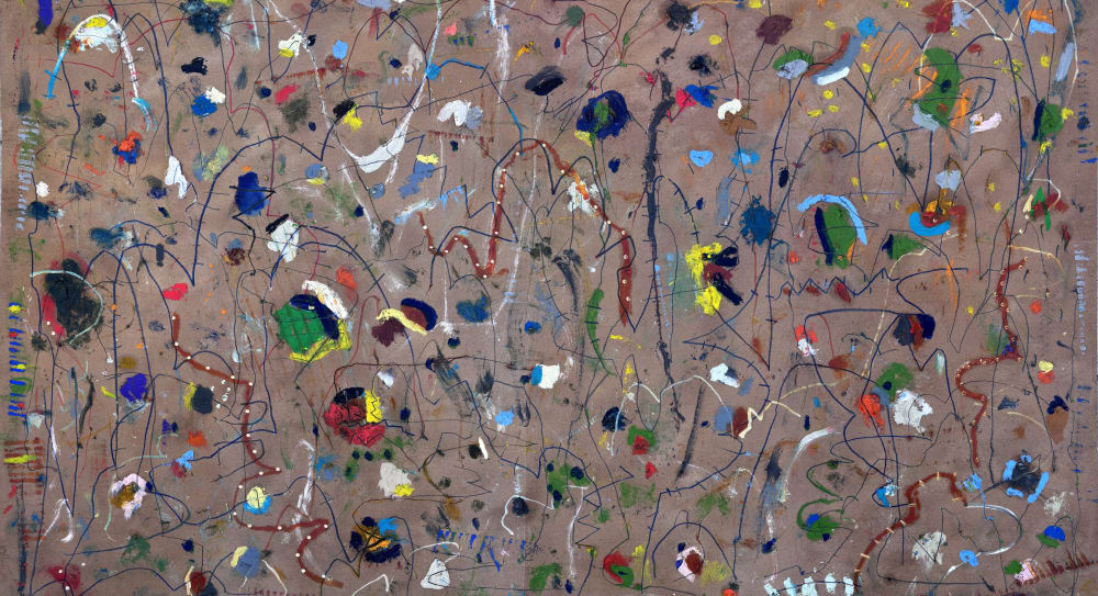 Confetti in a Windstorm — Large Original Abstract | Paintings by Marcus Bacher