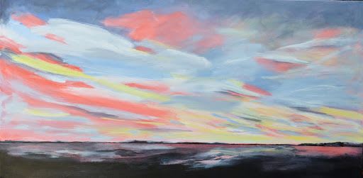 West Coast | Oil And Acrylic Painting in Paintings by Connie O’Connor | Evergreen House in North Vancouver