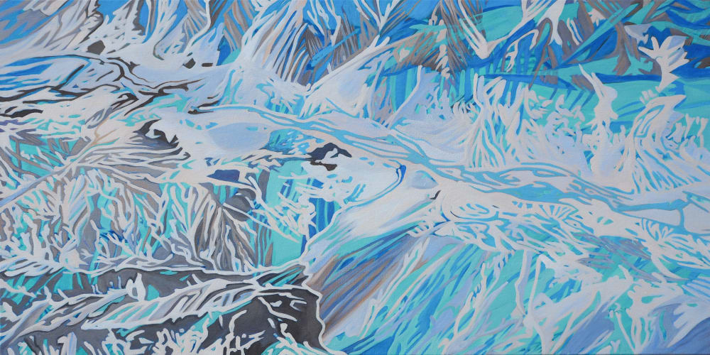 Ebb and Flow | Oil And Acrylic Painting in Paintings by Anne Blenker