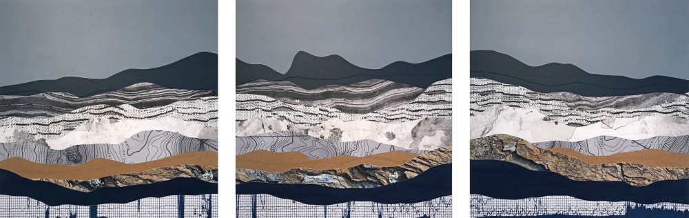 Formations I-III | Oil And Acrylic Painting in Paintings by Lorelle Rau Studios | Marks Oil Inc in Denver