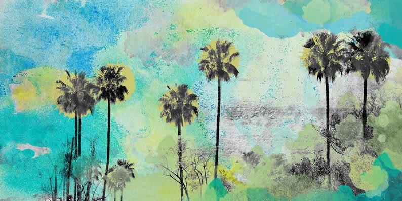 Malibu | Oil And Acrylic Painting in Paintings by Irena Orlov