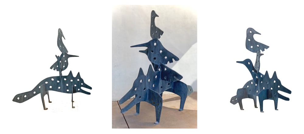 Birdsong for Wiley | Sculptures by John Randall Nelson