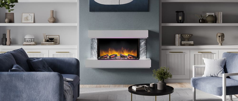 Milan Suite - Electric Fireplace | Fireplaces by European Home