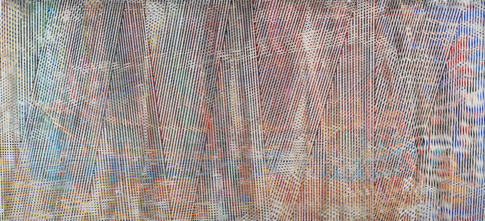 'Hide' acrylic painting on panel | Paintings by Elyce Abrams