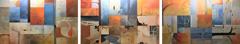Plasticity / Currents, Pathways & Passages | Paintings by Gregory Gove | Le Méridien St. Louis Clayton in St. Louis