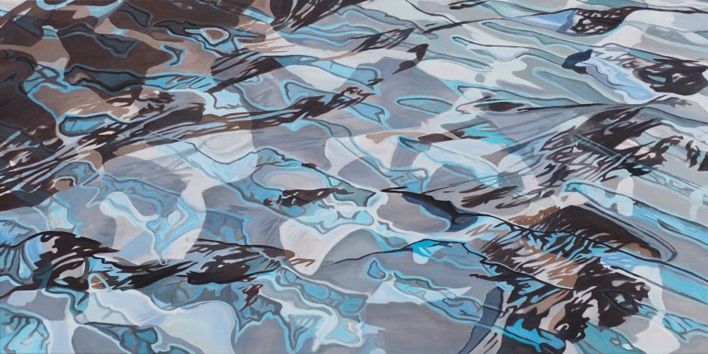 Peaks and Valleys | Oil And Acrylic Painting in Paintings by Anne Blenker