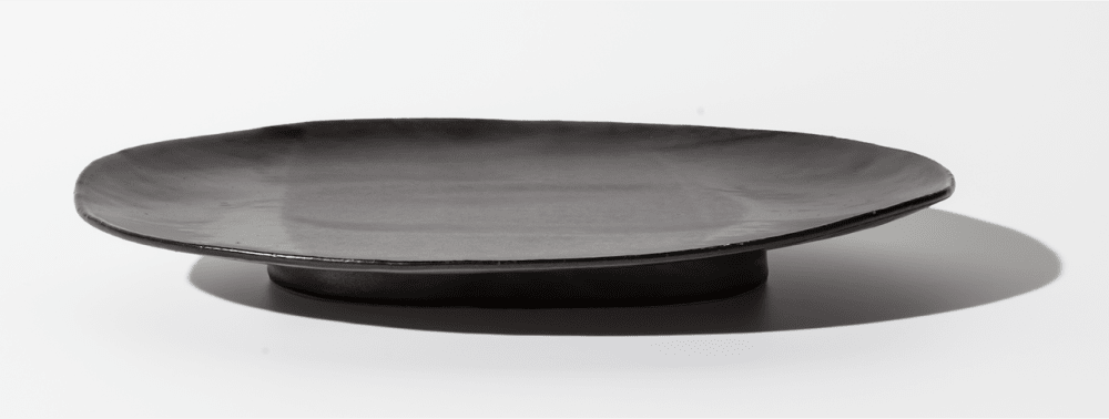Ollie - Satin Black | Dinnerware by Len Carella
