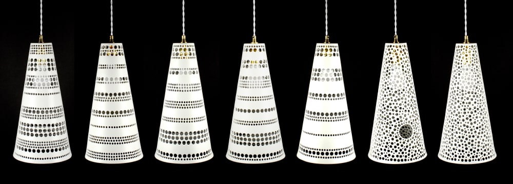 Hope, Love, Kindness, Passion, Ambition, Wonder, the Moon and Stars | Pendants by Ryan Mennealy Ceramics