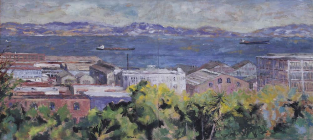 Towards the East Bay | Paintings by Sally K. Smith Artist