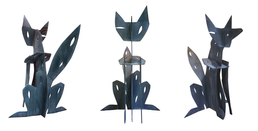 Yip, Yip, Yip | Public Sculptures by John Randall Nelson