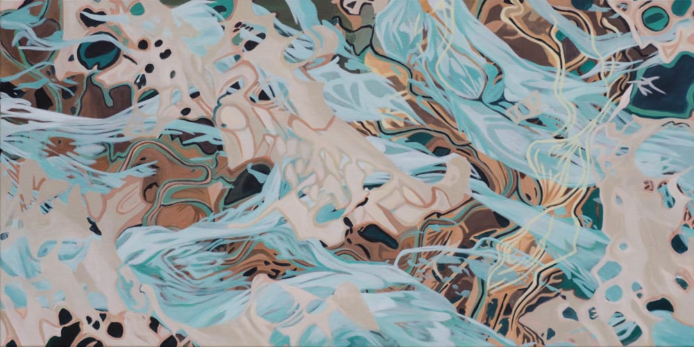 Wake | Oil And Acrylic Painting in Paintings by Anne Blenker
