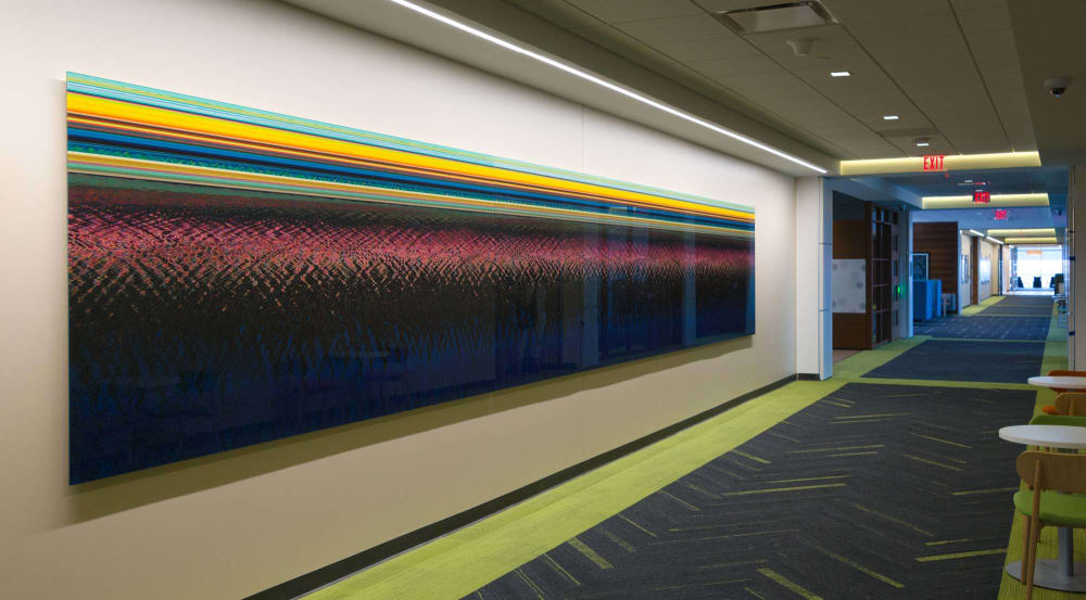 Frost Bank - Large Format Installations | Photography by Ansen Seale | Frost Bank ( New Tower ) in San Antonio