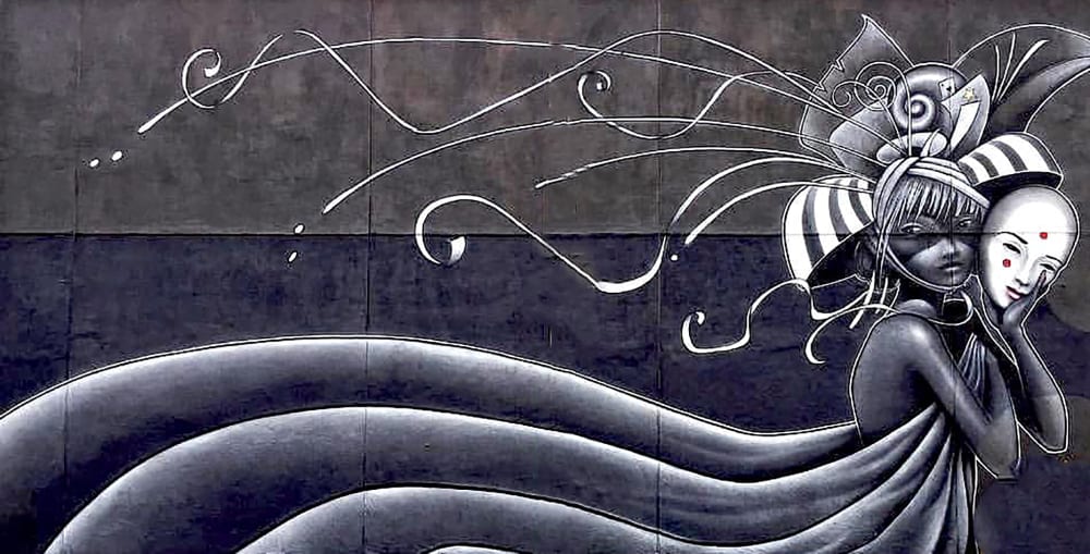 Mural | Street Murals by Hans Haveron | The Bun Shop in Los Angeles
