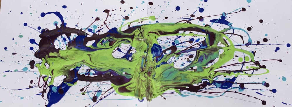 Crocodile Crunch | Oil And Acrylic Painting in Paintings by Reade C Gloeckner Fine Art