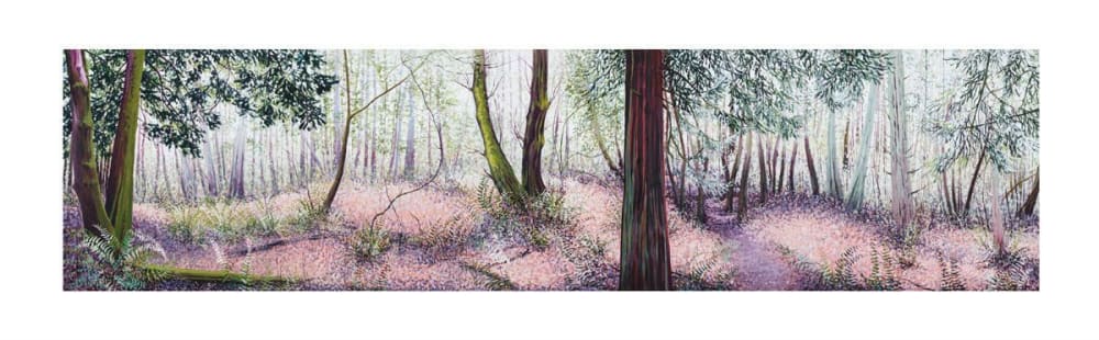 "Powell Butte Path." | Oil And Acrylic Painting in Paintings by Angelita Surmon | Southeast Division Street & Southeast 82nd Avenue in Portland