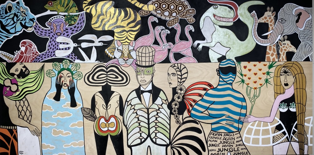 The View | Oil And Acrylic Painting in Paintings by Diana Rosa