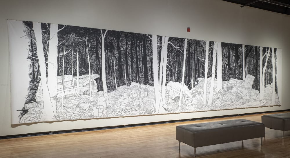 The Dark Forest | Oil And Acrylic Painting in Paintings by Hollis Hammonds | Northern Kentucky University in Highland Heights
