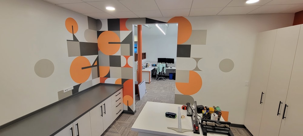 G4 Print Room | Murals by Keith Doles | Group 4 Design, Inc. in Jacksonville