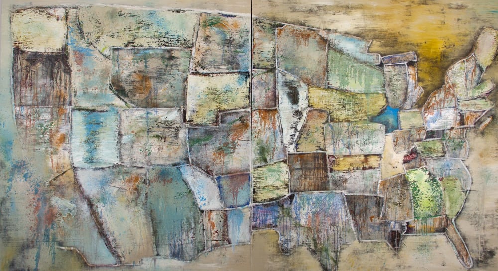 Lobby Exhibition | Oil And Acrylic Painting in Paintings by Adam Shaw Studio