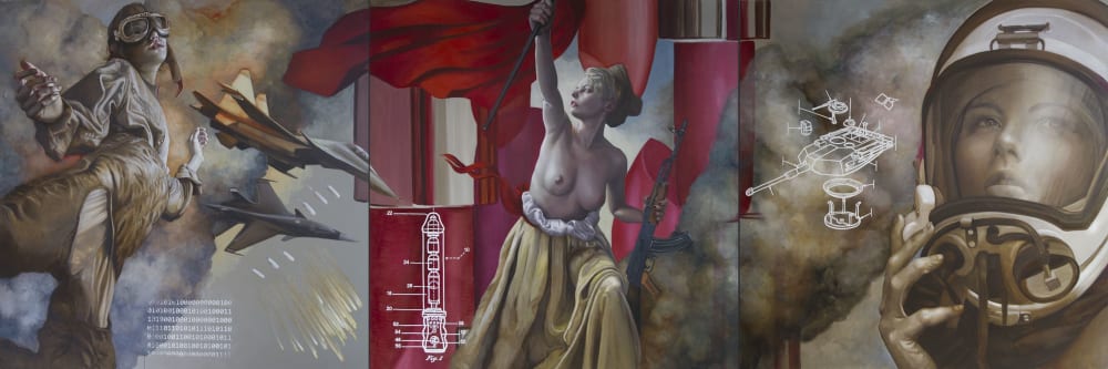 Ode to Feminism, 2018 | Paintings by Kathrin Longhurst