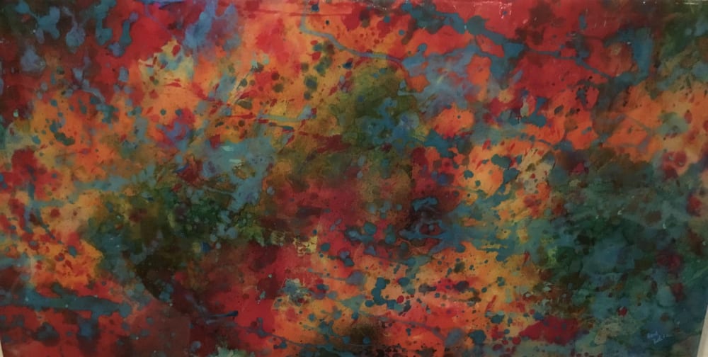 Splash red | Watercolor Painting in Paintings by Anne Beletic | Private Residence in Dallas