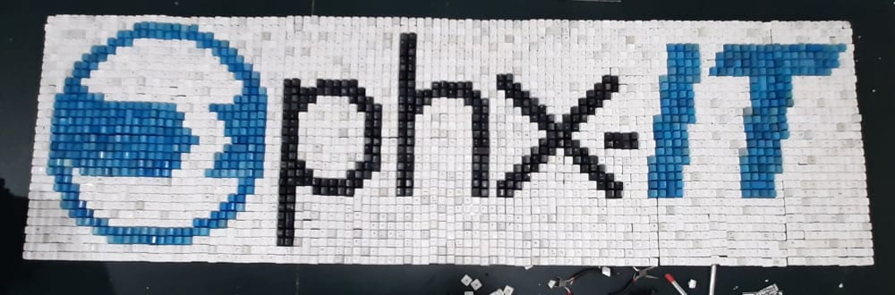 phx-IT logo | Wall Hangings by Erik Jensen Art | phx-IT in Phoenix