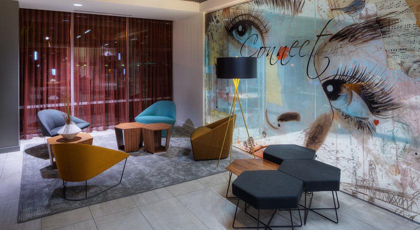 Hotel Eastlund Floating glass wall | Decorative Objects by Studio Art Direct | Portland in Portland