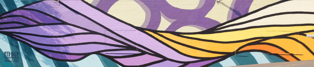 Creative Growth Flow | Street Murals by Strider Patton | 27th Street, Oakland in Oakland