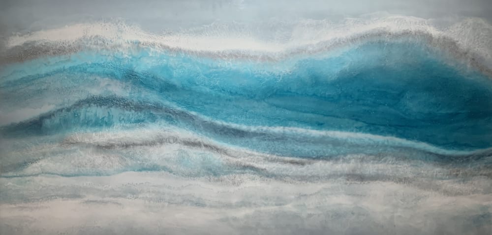 Private Collection:  Mooring in Maui | Oil And Acrylic Painting in Paintings by MELISSA RENEE fieryfordeepblue  Art & Design