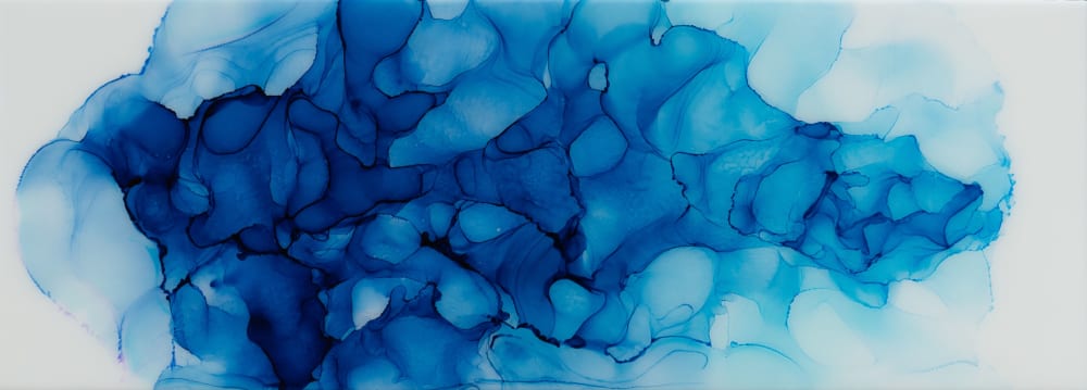 'FLUID VIII' - Multi Layer Resin Abstract Fine Artwork | Oil And Acrylic Painting in Paintings by Christina Twomey Art + Design