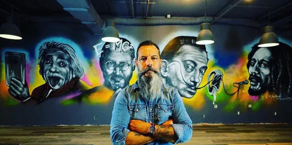 The Hub Mural | Murals by Anthony Hernandez Art | The HUB Palm Beach in West Palm Beach