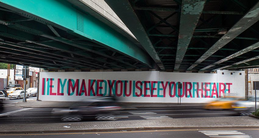 Spread Love is the Brooklyn way | Street Murals by +Boa Mistura