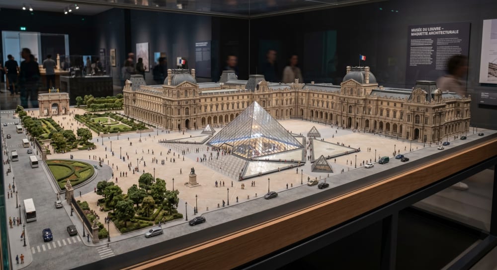 Museum-Grade Bespoke Architectural Diorama Sculpture | Sculptures by Dynasty Artisan