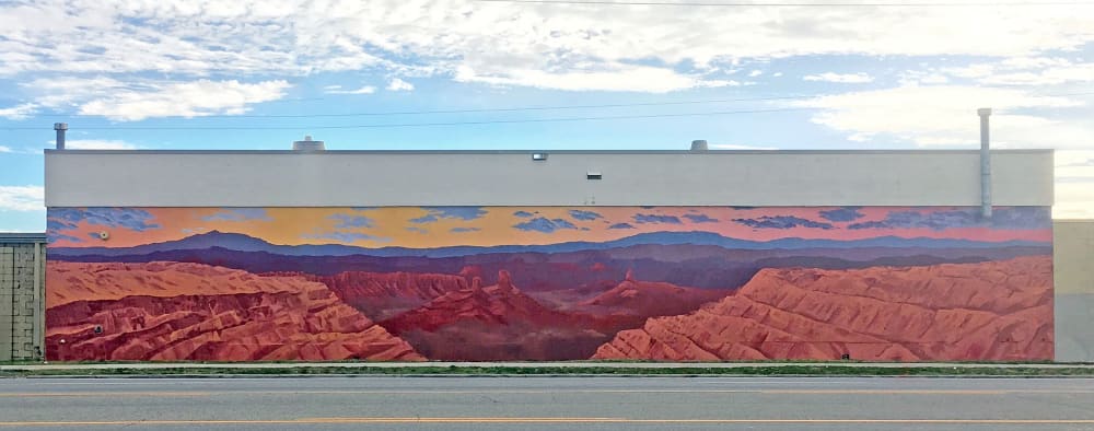 Bears Ears National Monument | Street Murals by Josh Scheuerman | Fisher Brewing Company in Salt Lake City