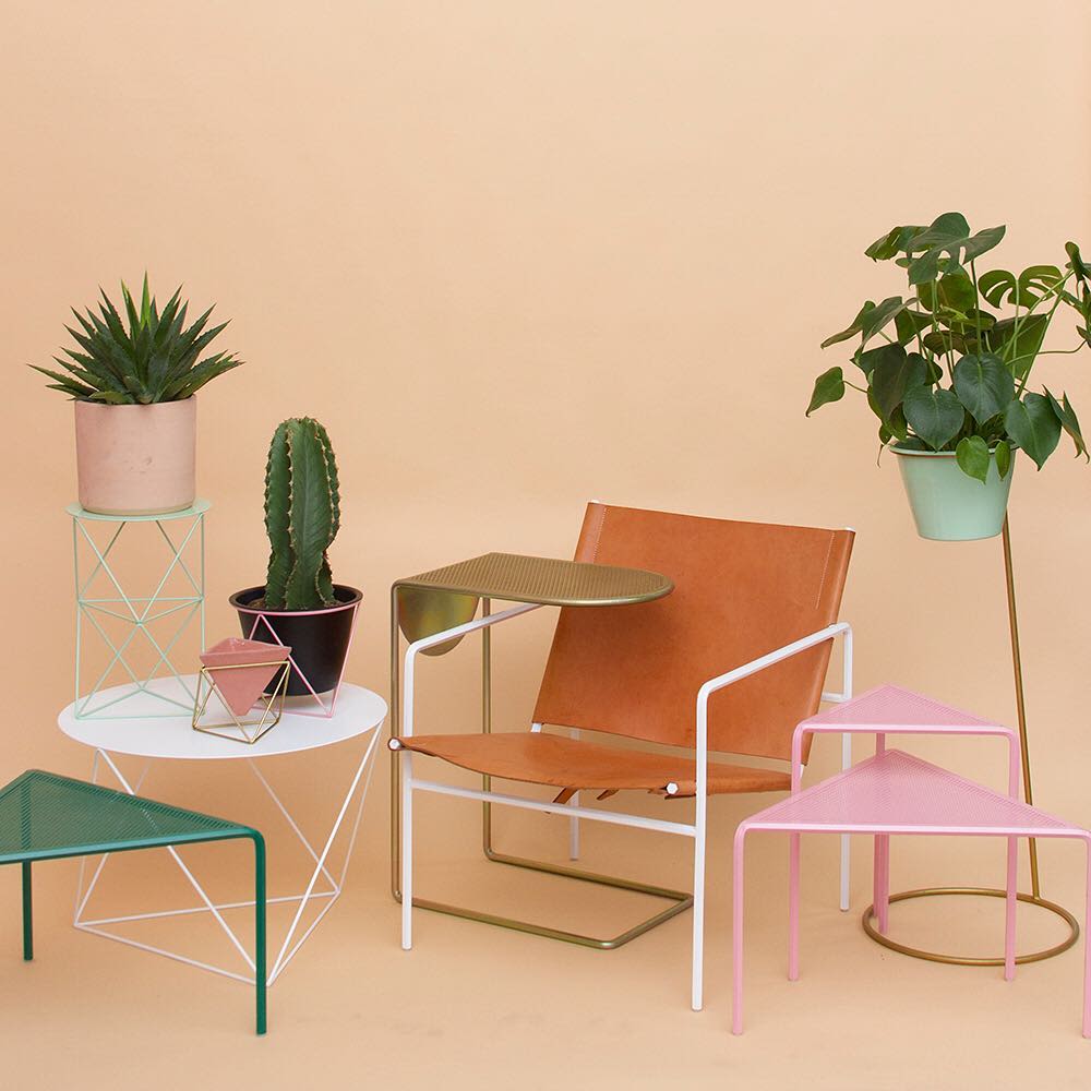 Octahedron Side Tables By Amigo Modern Seen At Private Residence Brooklyn Wescover