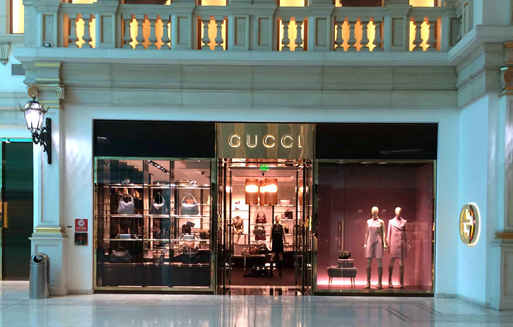 pegs Alabama visuel Architectural Design by G4 Group at Gucci - Doha Villaggio Mall Kids,  الدوحة | Wescover Interior Design