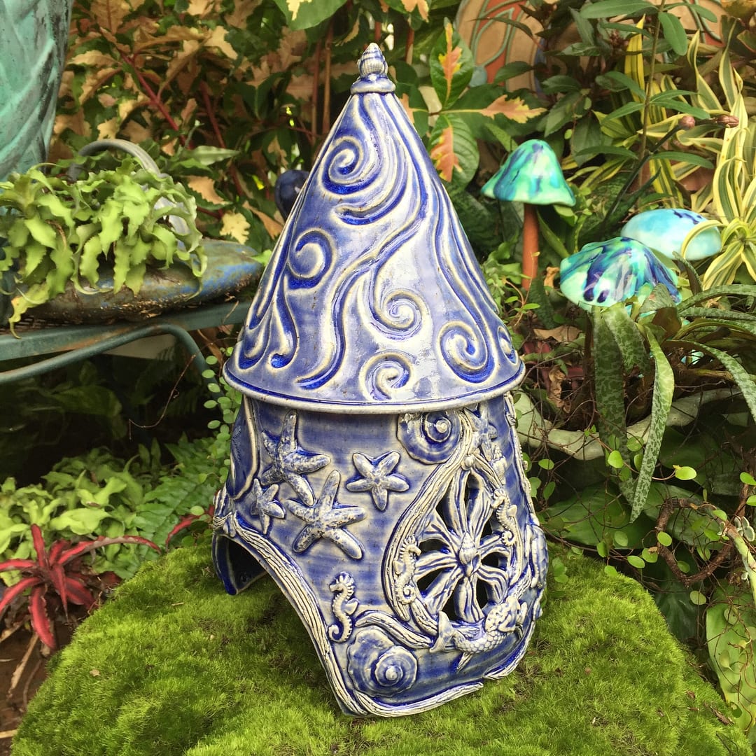 Ocean Fairies and Mermaids by Queen Bee Pottery seen at Queen Bee