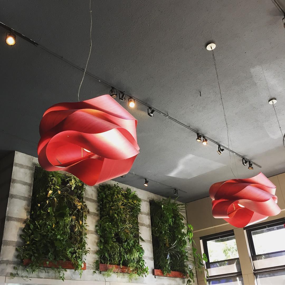 Link (Red) by LZF Lamps, Lighting at Maven, Bar