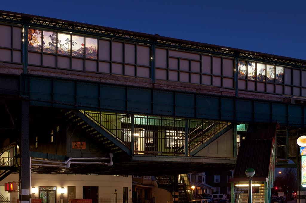 Bensonhurst Gardens by Francesco Simeti seen at 18th Avenue