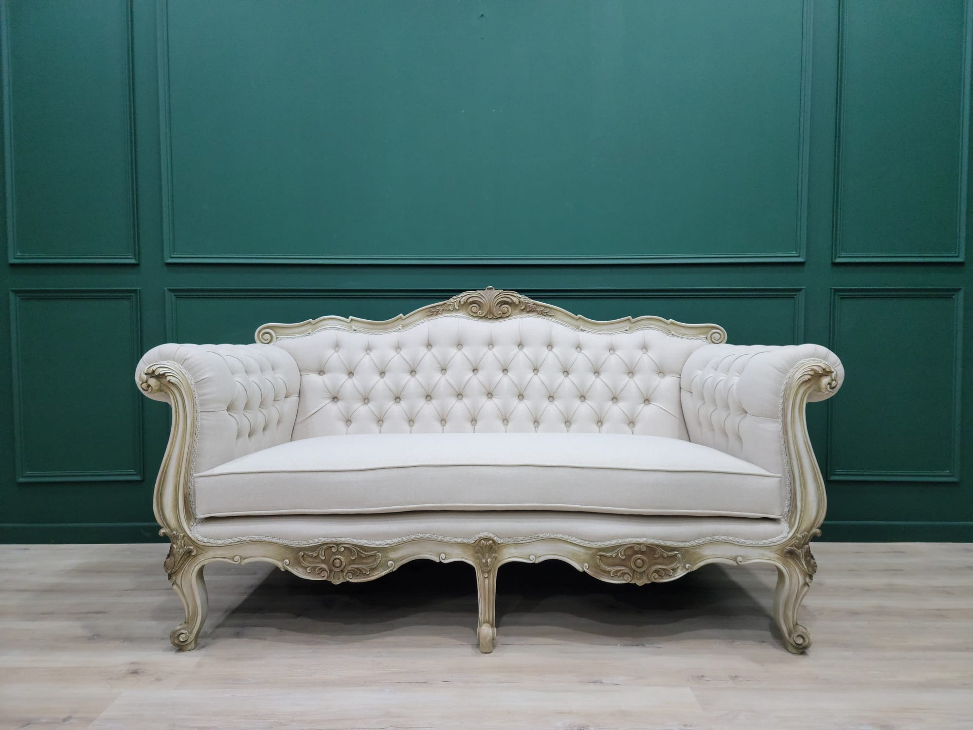 Style of decorative on sale french sofa