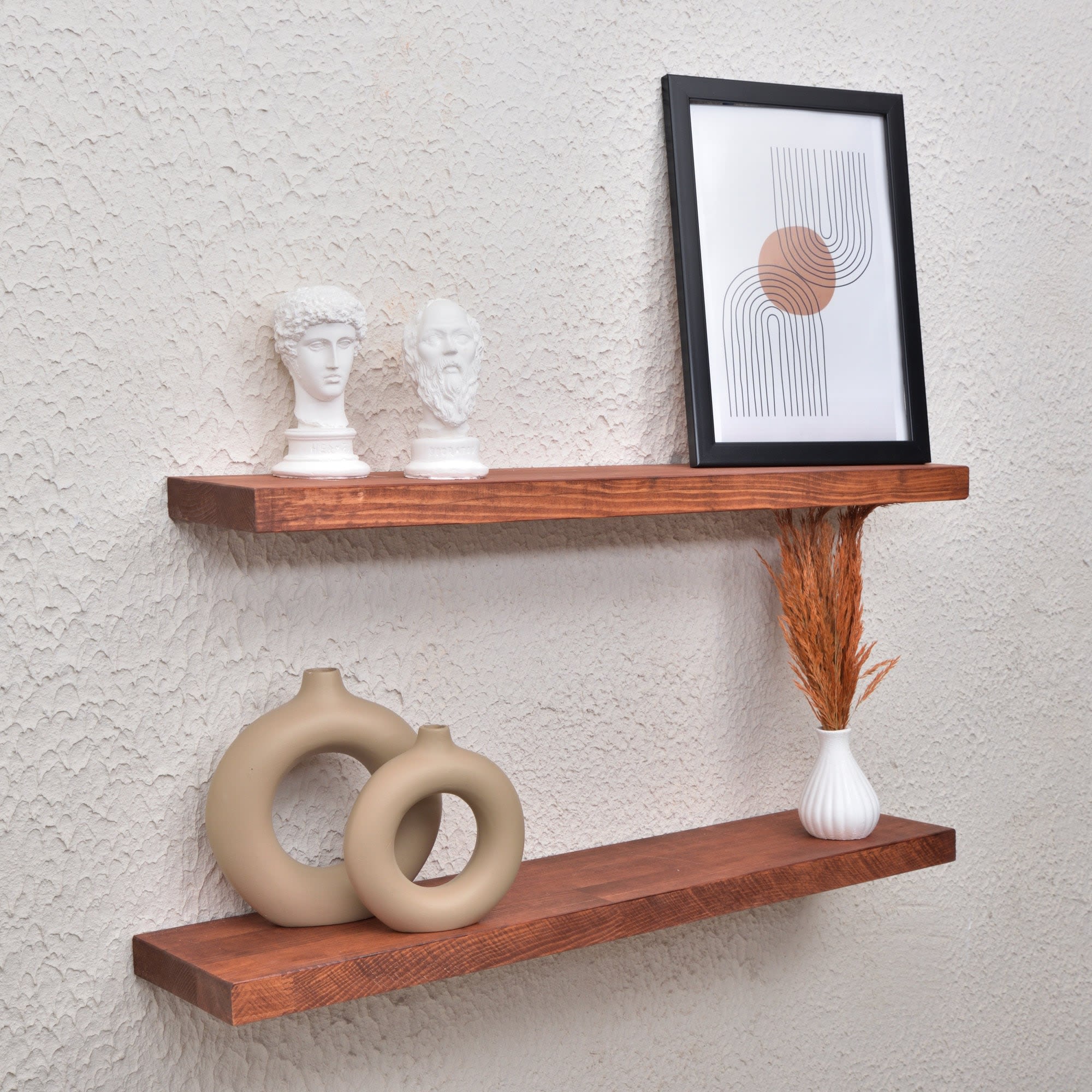 Wooden long online shelf