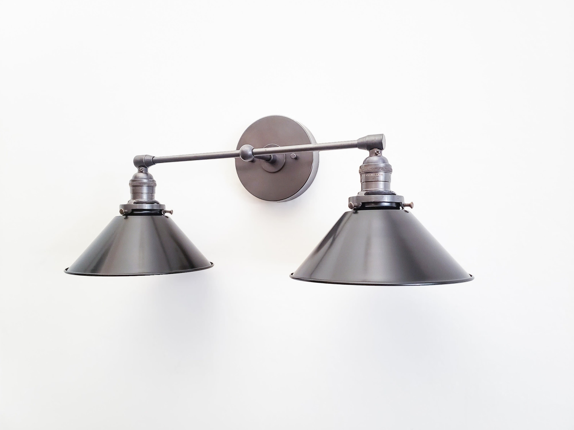 Grey store wall sconces