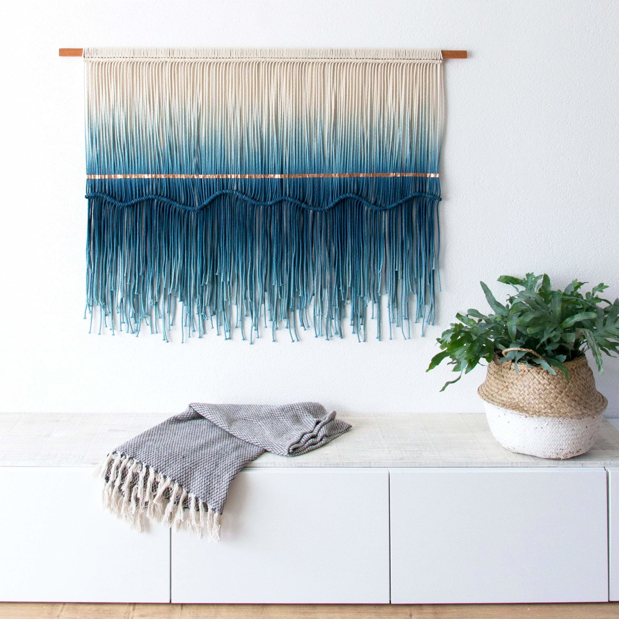 Large Macrame Wall Tapestry - SOFT HILLS by Rianne Aarts