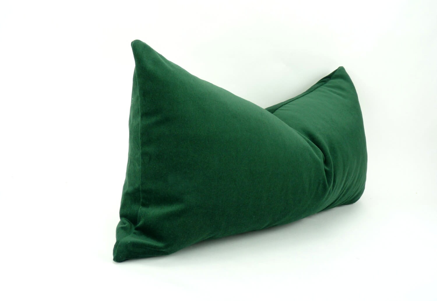 Forest green velvet discount pillow