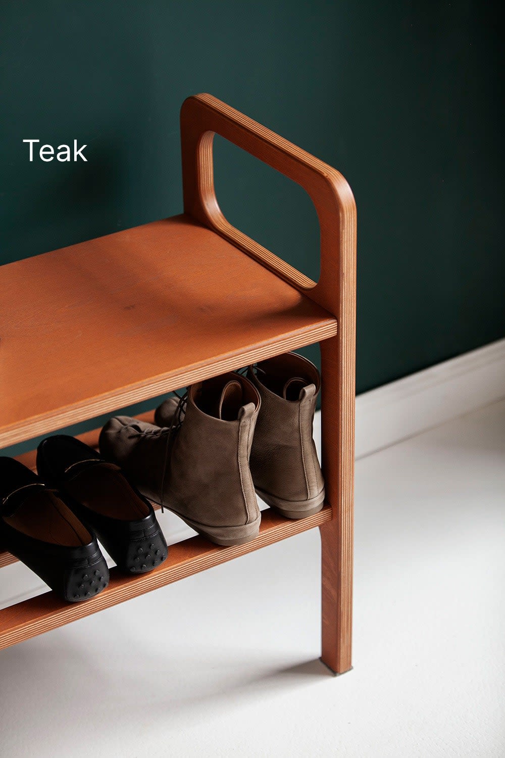 Small oak shoe online bench