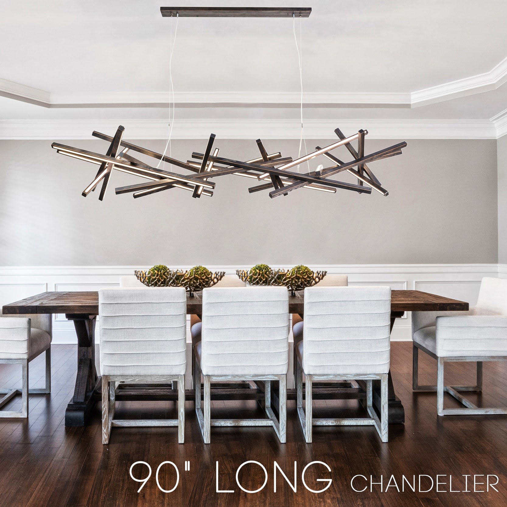 Infinity L by Next Level Lighting | Wescover Chandeliers