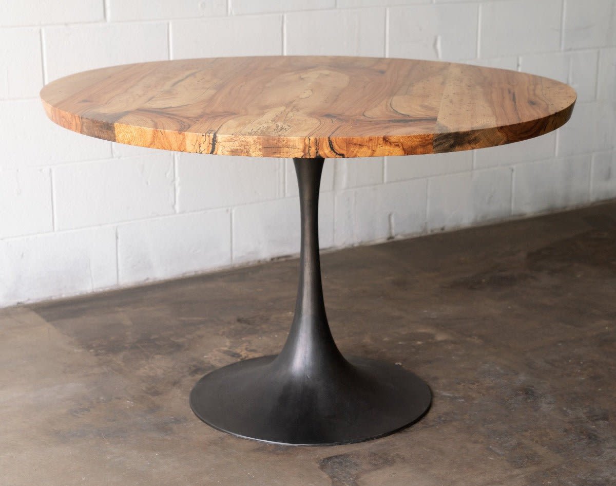 Round Pedestal Base Dining Table