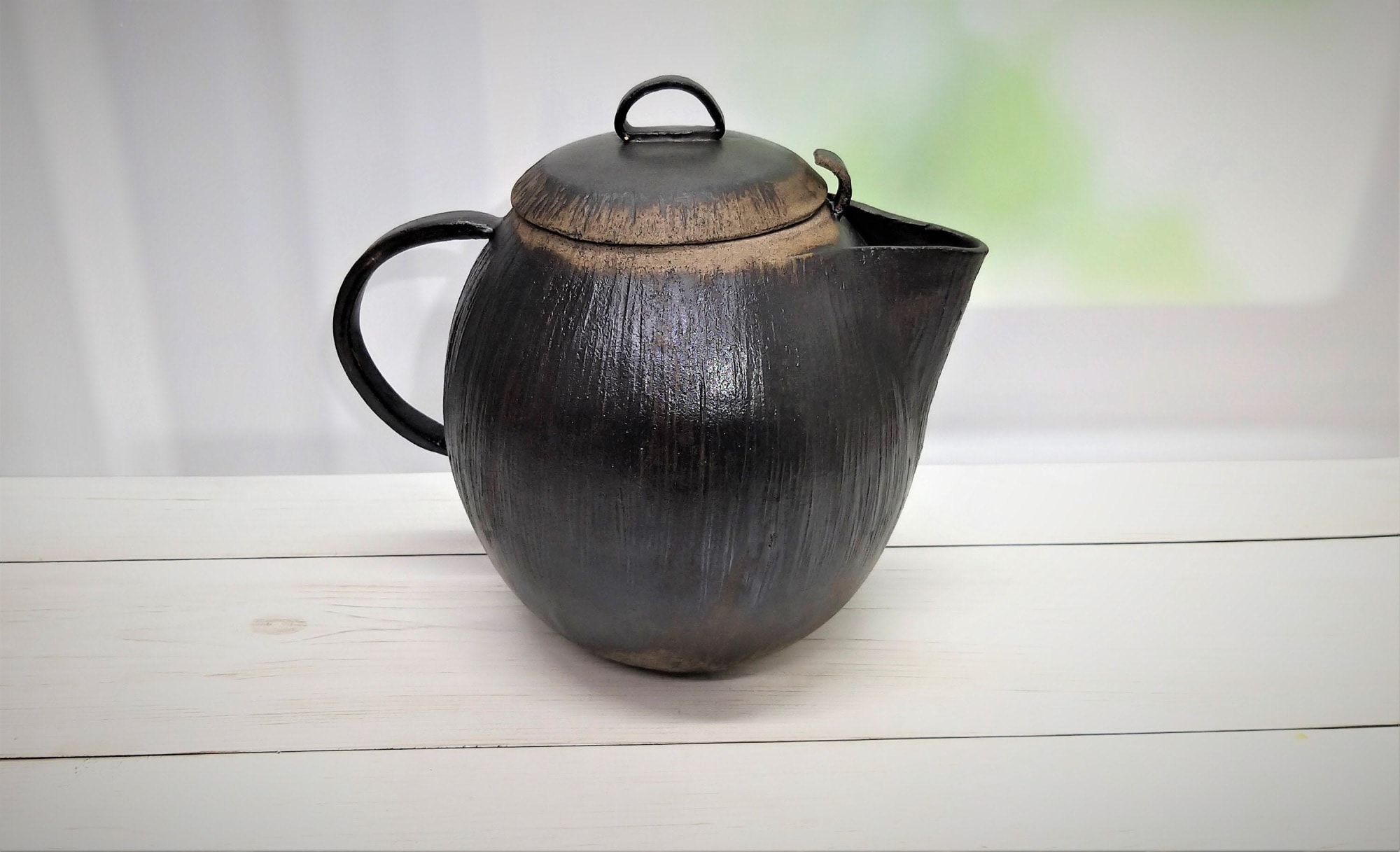 Handmade Ceramic Tea Set with Teapot and Cups by YomYomceramic