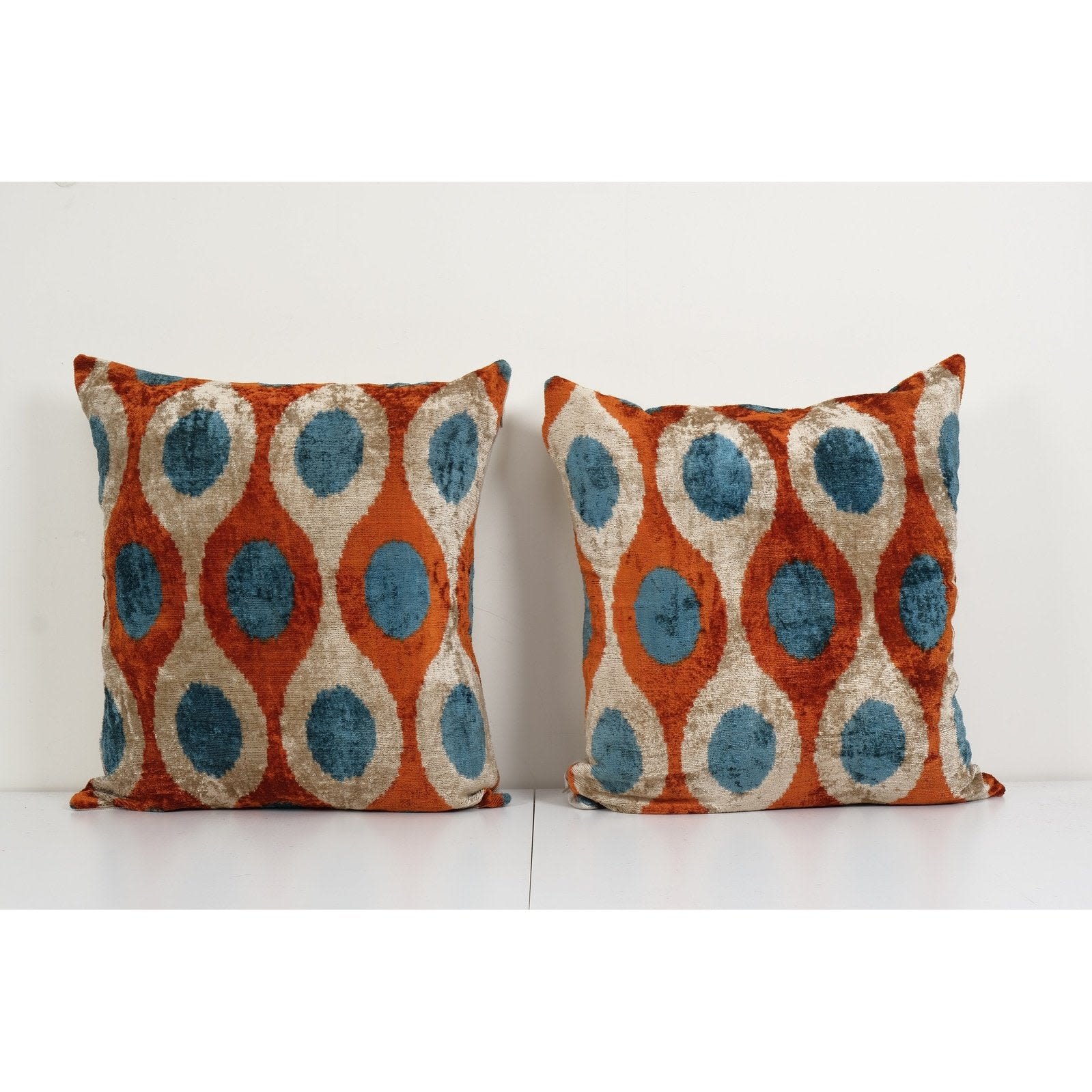 Ikat cushions on sale